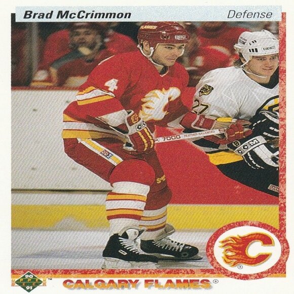 Brad McCrimmon Calgary Flames NHL Hockey Card Collection - Picture 3 of 5